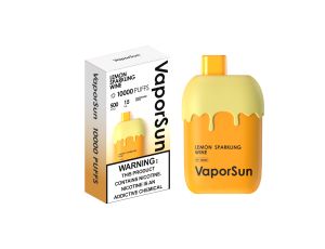 VAPORSUN 10000 PUFFS jednorazowy elektroniczny papieros smak LEMON SPARKLING WINE - image 2