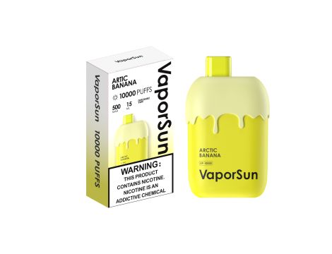 VAPORSUN 10000 PUFFS jednorazowy elektroniczny papieros smak ARCTIC BANANA - 2