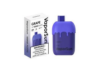 VAPORSUN 10000 PUFFS jednorazowy elektroniczny papieros smak GRAPE - image 2